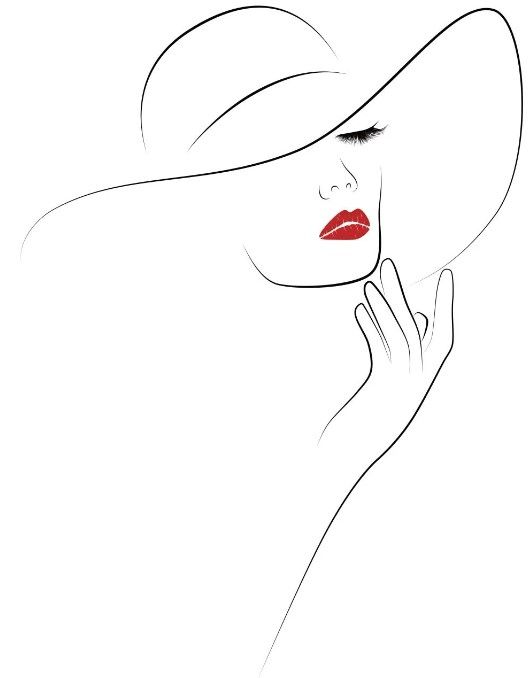 Classy Art Hat Couture III by JJ Design Wall Art-1
