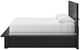 Millennium® by Ashley Londer Black King Panel Bed-3