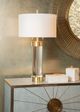 Wildwood Lamps Natural White/Metallic Gold Rectangle Merle Box-4
