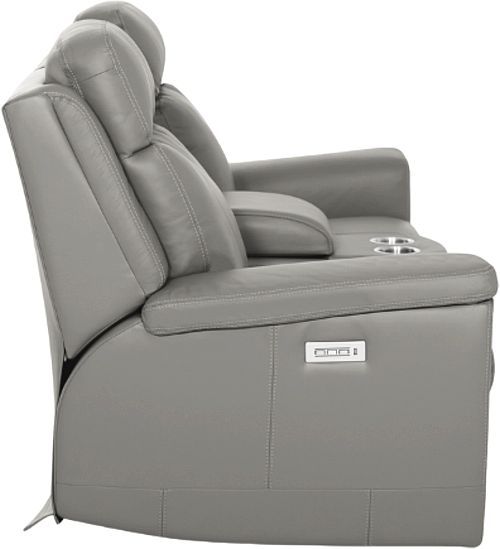 Palliser® Furniture Customizable Asher Power Reclining Loveseat with Console, Power Headrest and Lumbar-2