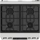 Thor Kitchen® Gordon Ramsay Series 30" Stainless Steel Pro Style Gas Range-4