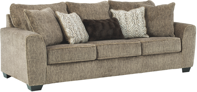 Benchcraft® Olin Chocolate Sofa-0
