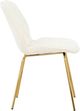 Primo™ International 3719 2-Piece Cream Accent Chair Set with Gold Legs-2