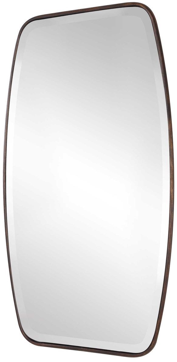 Uttermost® Canillo Distressed Dark Bronze Mirror-3