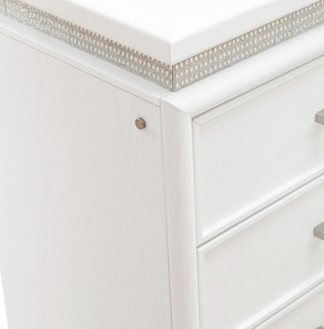 Liberty Furniture Reflections Pearl White 6-Drawer Dresser-4