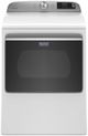 Maytag® 7.4 Cu. Ft. White Front Load Gas Dryer-0