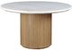Steve Silver Co. Colvin White Dining Table with Toffee Base-0