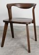 Furniture of America® Romont 2-Piece Rich Walnut Side Chair-2
