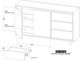 International Furniture Direct Savia Brown Console-2