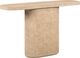 TOV Furniture Suraya Faux Travertine 55" Concrete Indoor/Outdoor Console Table-0