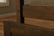 Kodiak Furniture Boho Linen Stone/Rustic Walnut Twin Daybed with Mattress -1