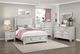 Homelegance® Theodora Pearl White California King Upholstered Panel Bed-1