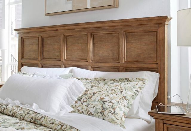 aspenhome® Hensley Honey King Panel Storage Bed-1