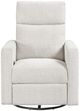 Homelegance® Olathe Newsprint Manual Swivel Glider Reclining Chair-2