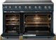 Viking® 5 Series 48" Squall Pro Style Induction Range with Brushed Brass Trim-1