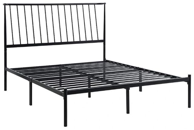 Homelegance® Augusta Black Queen Platform Bed-3