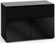 Salamander Designs® Oslo 329 AV Cabinet-Black Glass-0