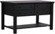 Four Hands Gardendale Stained Black Small Kitchen Island-0