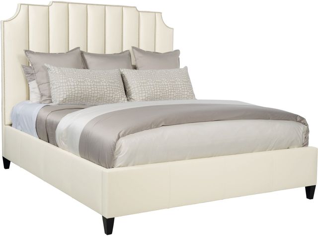 Bernhardt Bayonne Leather Upholstered Bed-1
