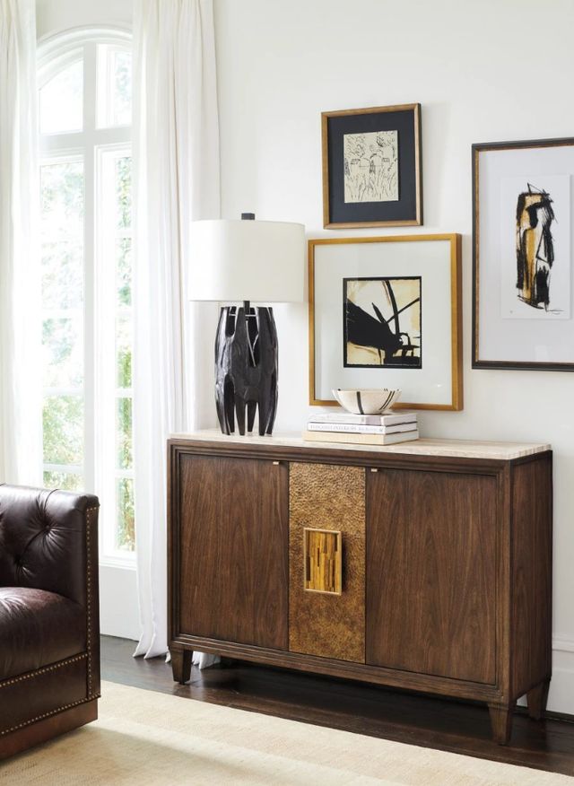 Lexington Home Silverado Santa Clara Walnut Hall Chest-1