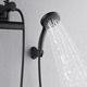 Forno Acqua AcquaFALL Mini Matte Black 8" Retrofit Shower System 1.8 GPM-2