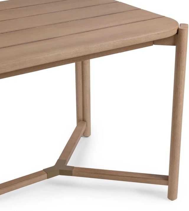 Classic Home Oliver Butterscotch Wooden Outdoor Counter Table-4