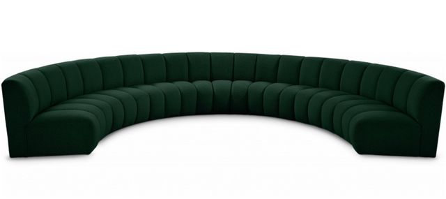 Meridian Furniture Infinity 7-Piece Green Modular Sectional Set-0