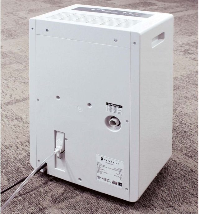 Friedrich 35 Pint White Dehumidifier-3