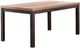 Winners Only® Venice Walnut Top Dining Table with Espresso Base-0