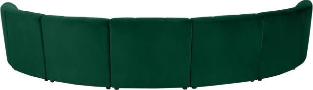 Meridian Furniture Limitless 7-Piece Green Velvet Modular Sectional-3