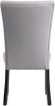 Elements International Beckley Black/Dark Grey Side Chair-2