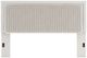 Signature Design by Ashley® Zuraleus White Upholstered King Panel Headboard-1