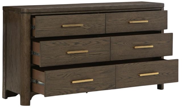 Signature Design by Ashley® Radkin Burnished Brown Dresser-3