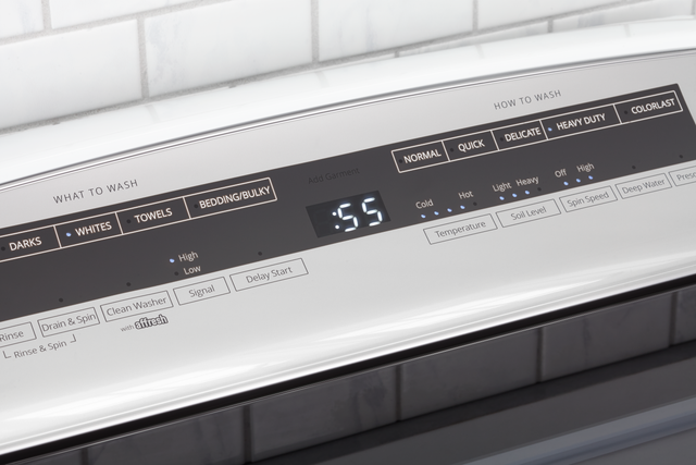 Whirlpool® Front Load Electric Dryer-White-2