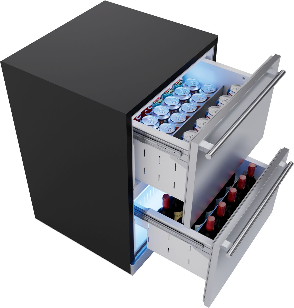 XO Beverage Refrigerator Drawers