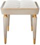 Michael Amini® St. Charles Dove Gray Accent Bench-2