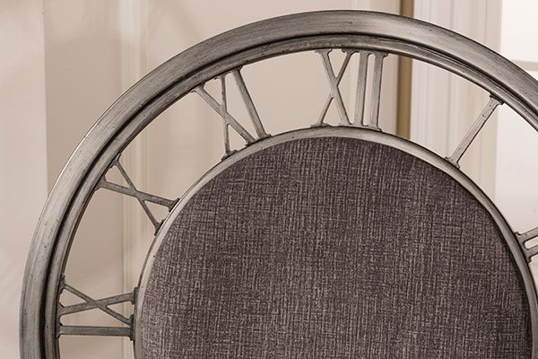 HH2 Home Big Ben Pewter Swivel Counter Stool-2