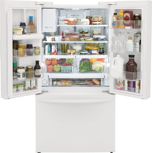 Frigidaire® 36 in. 27.8 Cu. Ft. White French Door Refrigerator-2