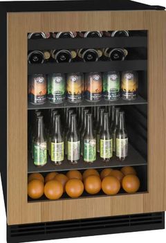 U-Line® 5.5 Cubic Feet Black Beverage Center