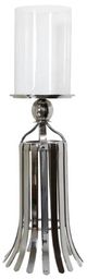 StyleCraft Chrome/White Large Hurricane Holder-0