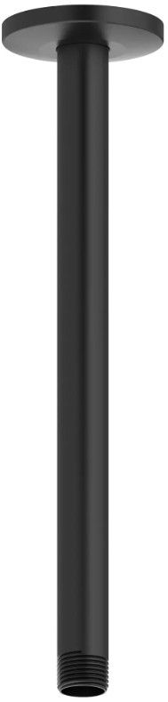 American Standard Rain Matte Black Ceiling Mount Showerhead Arm-0