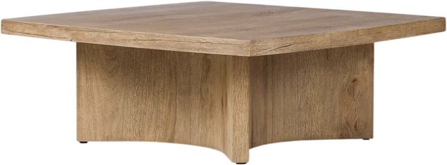 Four Hands Brinton Rustic Oak Veneer Coffee Table-0