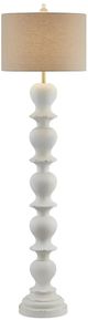 Forty West Noemi White Floor Lamp-2