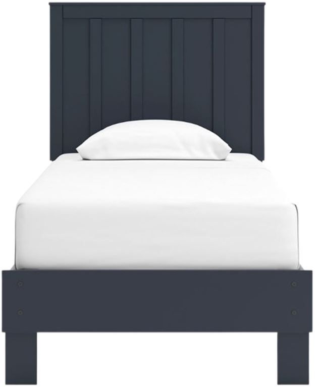 Signature Design by Ashley® Simmenfort Navy Blue Youth Twin Platform Bed-2
