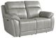 Bassett® Furniture Club Level Levitate Nickel Power Reclining Loveseat-1