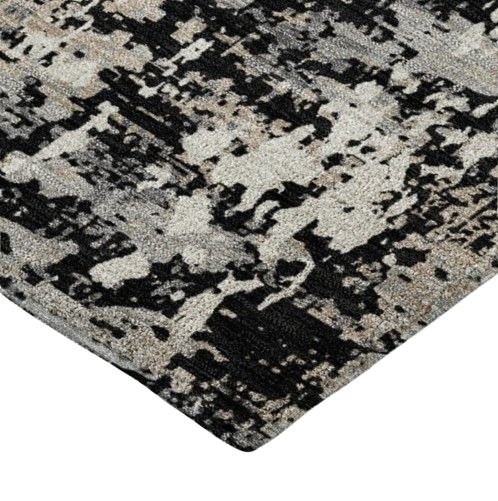 Dalyn™ Rug Company Kochi KC7 Black 5'x8' Area Rug-3