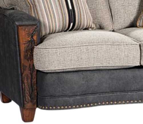 Marshfield Furniture Hollister Black/Gray Loveseat-1