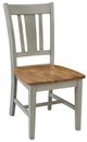 John Thomas Furniture® Dining Essentials San Remo Hickory/Stone Side Chair-0