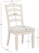 Powell® Stanbury 2-Piece Antique White Side Chair Set-2