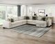 Homelegance® Isla 5-Piece Sage Sand Sectional with Reversible Chaise and Pull-out Bed-1